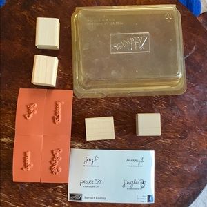 NIB Stampin’ Up! “Perfect Ending” 4-pc set